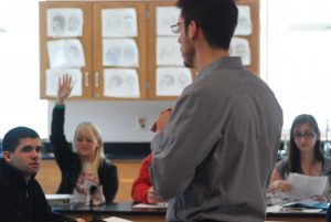 Students engage in class discussions with ease