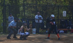 Freshman Katie Kelly stepped up to bat when the team battled Magruder in a thrilling 3-2 win on April 23. The team won their division this year and has managed to keep a win steak the majority of the season. Kelly, along with other underclassmen, has made key contributions to the team this season. --Adam Bensimhon