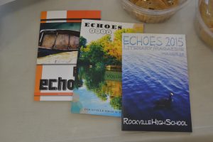 Echoes promote the literary magazine.