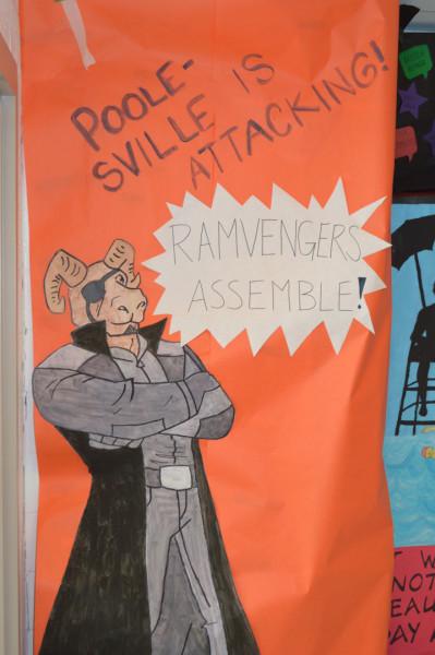 The class of 16' placed a Ram head on Avengers leader fury.