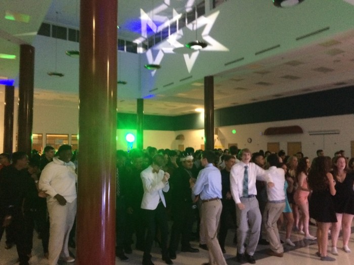 Students dancing to "Watch me" by SilentA? at Homecoming.